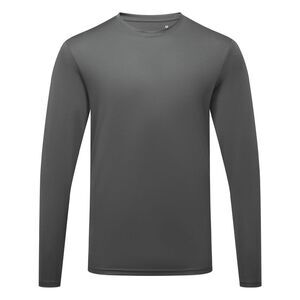 TriDri Mens Long Sleeve Performance T-Shirt / Charcoal